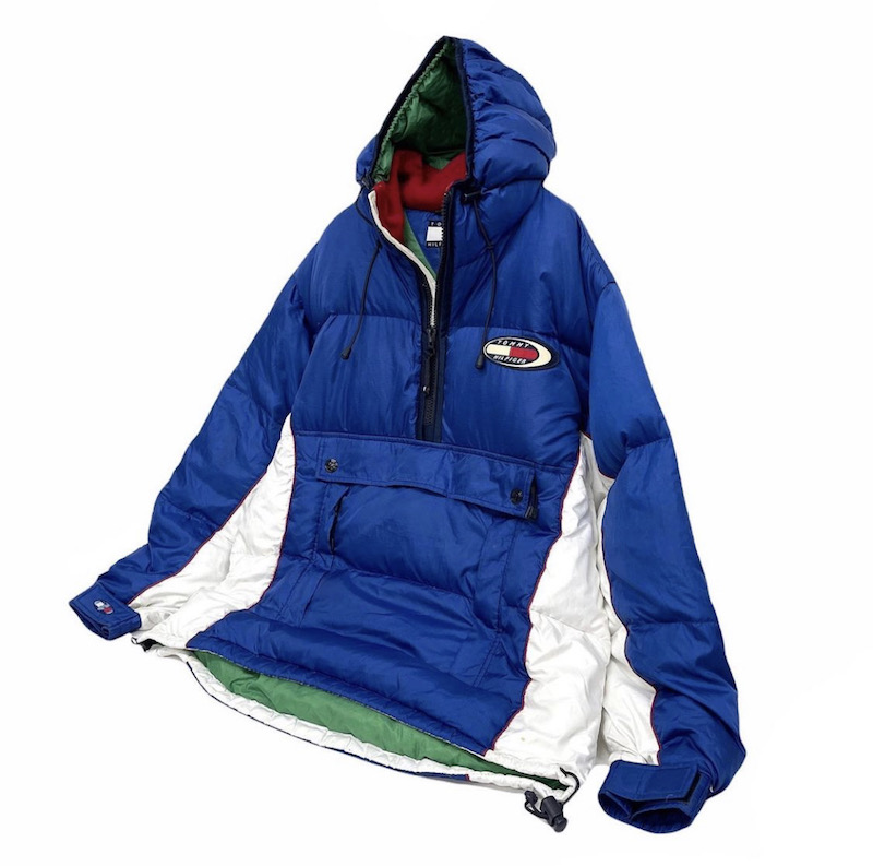 tommy pullover down jacket