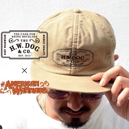 THE H.W.DOG&CO 大阪2周年 Beige トラッカーキャップFサイズ｜ファッション