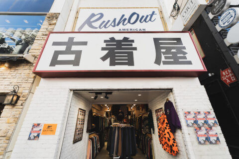 古着屋RUSHOUT大阪アメリカ村店